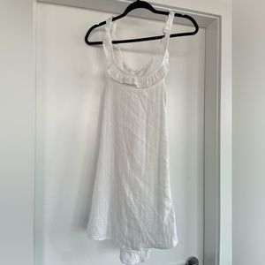 American eagle white cotton dress small